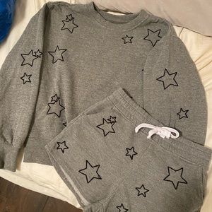 Star Embroidered Loungewear Set